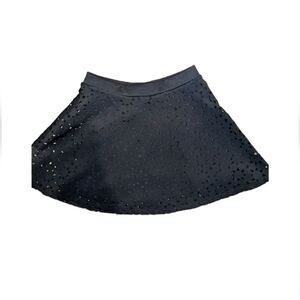 Bethany MOTA Aeropostale Cutout Black Skirt Size Small